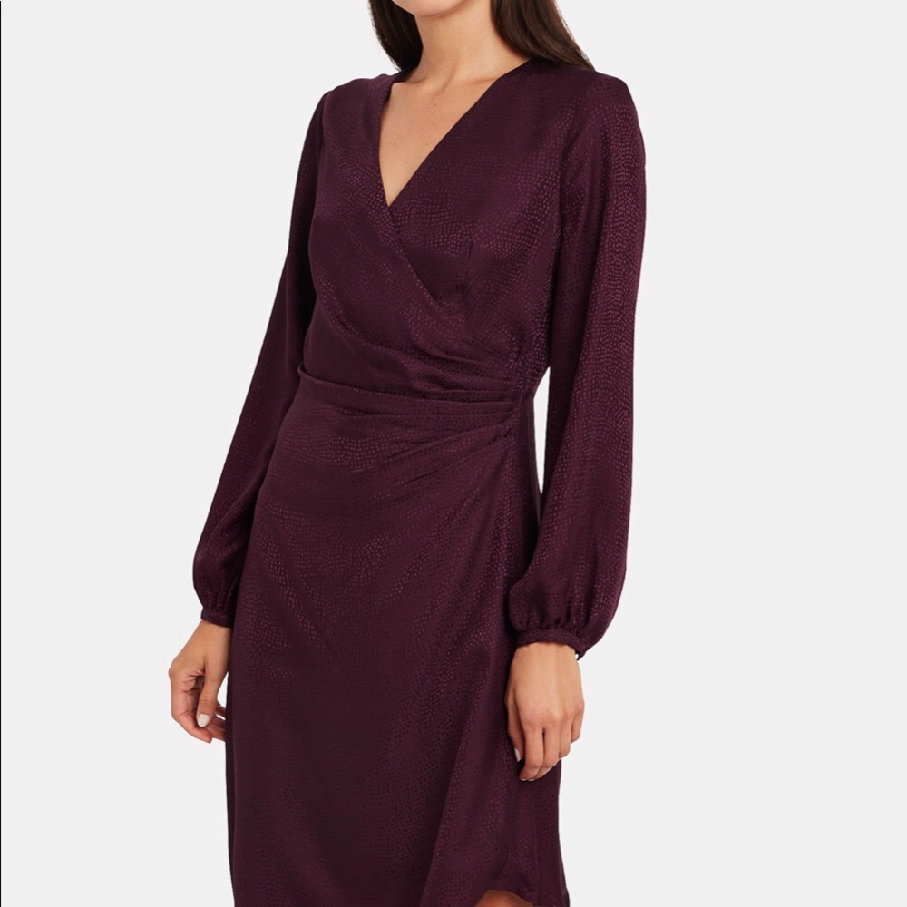 INTERMIX NADIA JACQUARD MIDI DRESS Size 2